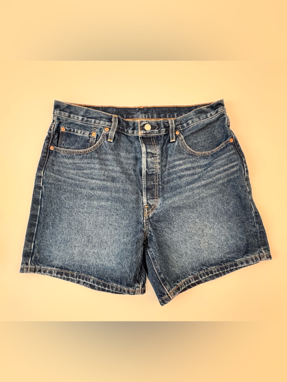 Levi’s 501 Denim Shorts W34 Medium Wash